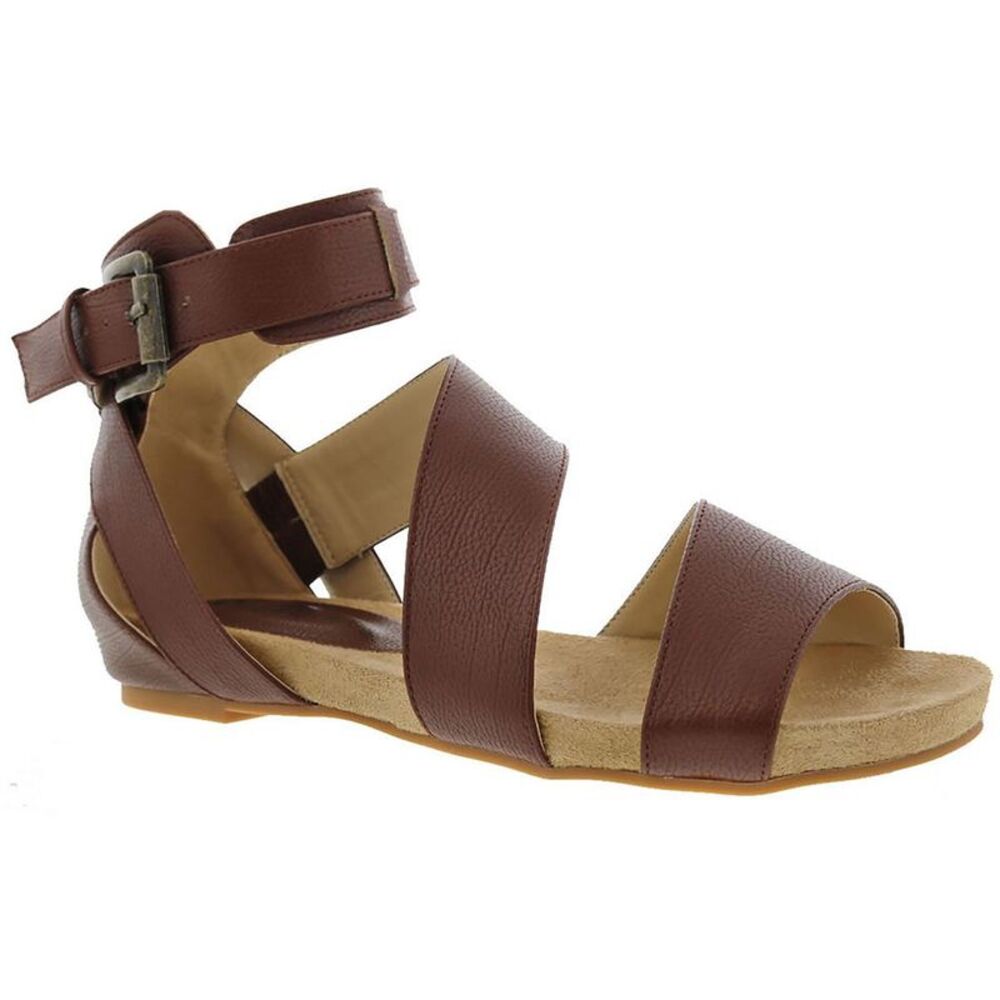 Bellini Brown Strappy Sandals